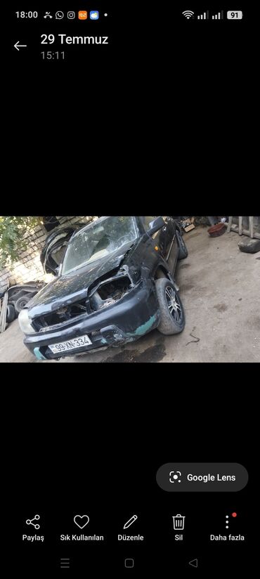 Yan və salon güzgüləri: Nissan XTRAİL 2002 il, İşlənmiş