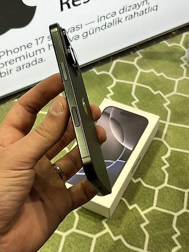 Apple iPhone: IPhone 16 Pro, Black Titanium -da lalafo.az — 6 Apple iPhone: IPhone 16 Pro, Black Titanium — 6