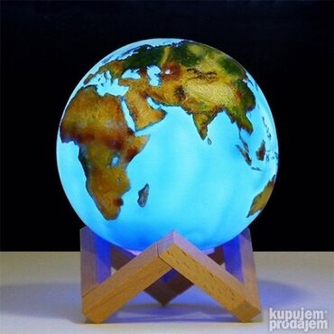 usb lampa za citanje: 3D EARTH LAMP - Zemlja lampa + sa postoljem 1899 dinara 3D EARTH