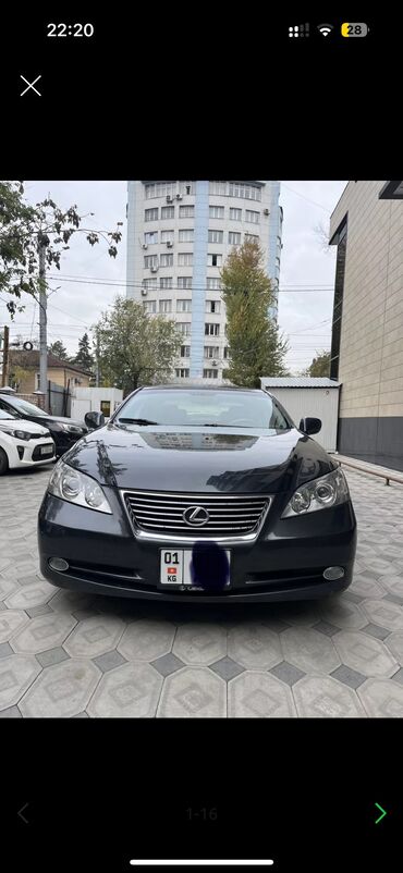 парктроник lexus: Lexus ES: 2006 г., 3.5 л, Автомат, Бензин, Седан