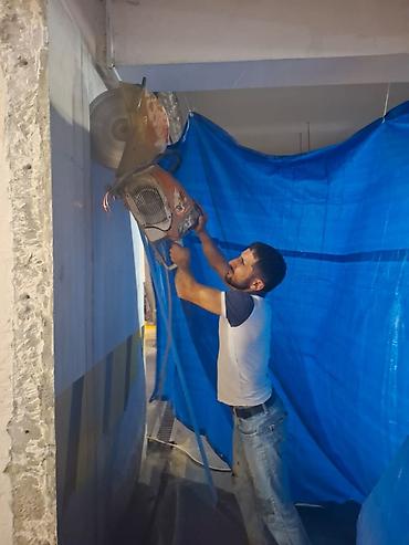 sulu vintilyator: Beton kəsimi xidməti - Armaturlu beton, monolit, panel, mərtəbə və — 2
