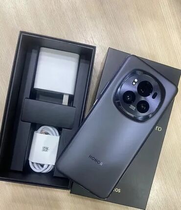 Honor: Honor Magic 6 Pro, 512 GB, rəng - Qara, Face ID — 3