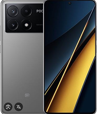 xiaomi 17 qiyməti: Poco X6 Pro, 512 GB, rəng - Boz, Barmaq izi — 1