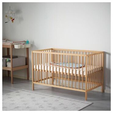 ikea кровать детская: Б/у кроватка IKEA в хорошем состоянии. могу отдать с матрасом