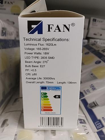 Лампочки: Светодиодная лампа FAN LED Bulb 18W E27 4000K Светодиодная лампа с — 2
