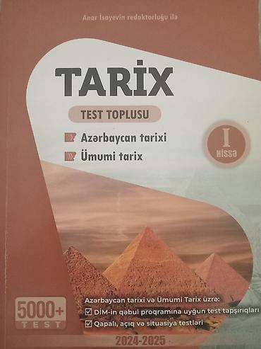 Другое: Anar İsayev test toplusu 2024-2025 — 1