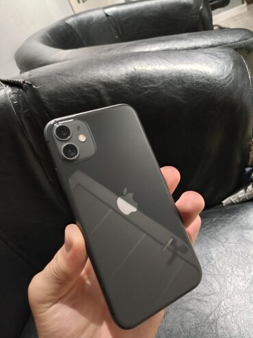 телефоны цены: IPhone 11, Колдонулган, 128 ГБ, Кара, 83 %