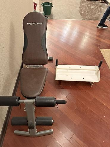 İdman və istirahət: Marshal Fitness çoxməqsədli trenajor skamyası - Markası: Marshal — 2