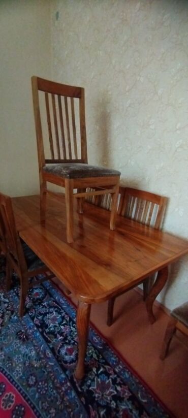 старые стулья: Qonaq otağı üçün, İşlənmiş, 6 stul