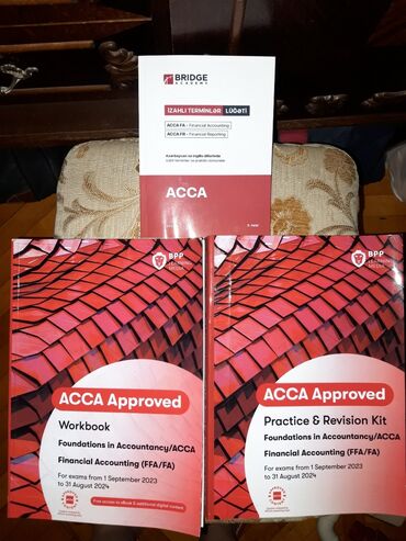 Kitablar, jurnallar, CD, DVD: ACCA Financial Acconting (F3) (Maliyyə uçotu). Kitab, test və lüğət