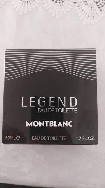 Mont Blanc Legend EDT 50ML Original.Kişilər uçün hər dövrün məhşur