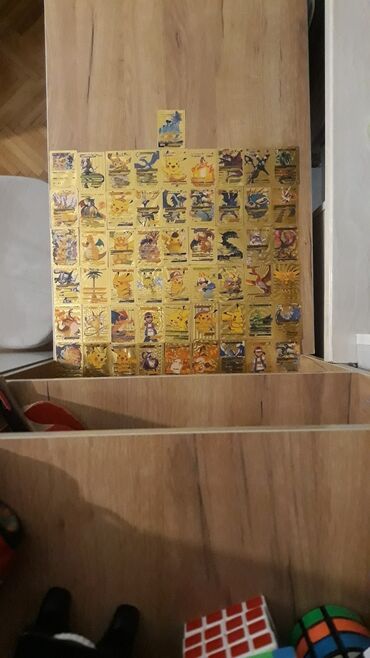 Kolleksiya kartları: Pokemon gold kartlari 55 ededdir 5 denesi 1 manat eger hamisini alsan