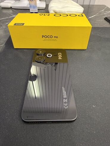 поко м5 с: Poco M6, Новый, 256 ГБ, цвет - Черный, 1 SIM, 2 SIM, eSIM