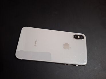 Apple iPhone: IPhone X, Б/у, 64 ГБ, Серебристый, Защитное стекло, Чехол, 100 % — 8