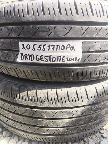 2055517: Шины 205 / 55 / R 17, Лето, Б/у, Пара, Легковые, Bridgestone — 1