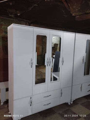 Dolablar: Yeni, Açılan, 4 qapılı Düz dolab, Qarderob, paltar dolabı, Türkiyə — 5