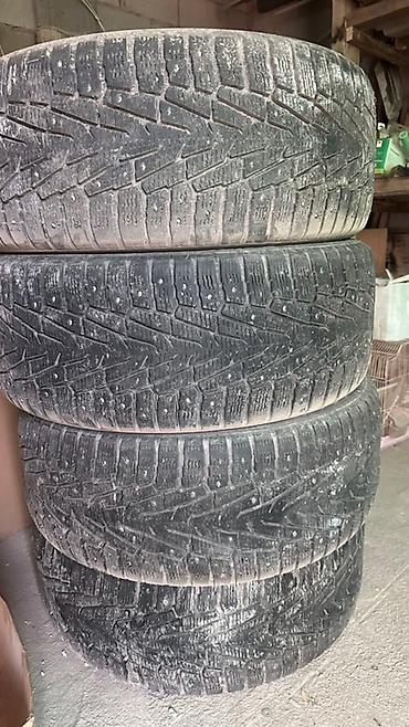 шины с шипами: Шины 285 / 50 / R 20, Зимняя шипованная, Б/у, Комплект, Внедорожные (АТ/МТ), Россия, Nokian — 1