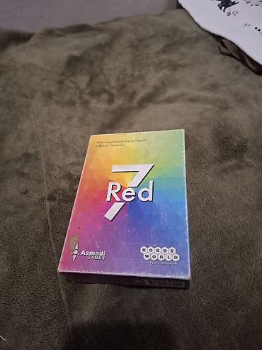тактич: Настольная игра Red7 Б/У (покупали за 800 сом) - Количество игроков — 1