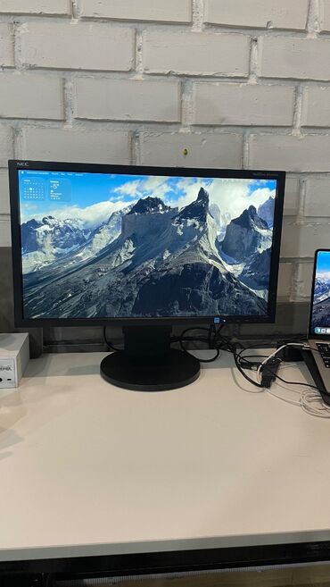 мониторы 2 x displayport: Монитор, Nec, Б/у, 23" - 24"