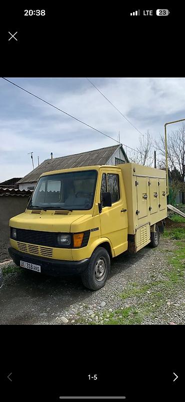 Mercedes-Benz T1: 1991 г., 2.3 л, Механика, Дизель, Фургон at lalafo.kg Mercedes-Benz T1: 1991 г., 2.3 л, Механика, Дизель, Фургон