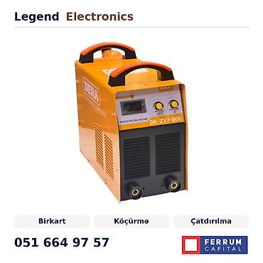 lazer acar: Elan başlığı: Qaynaq aparatdı Dera DK-ZX7-500MA Elan mətni: Dera — 1