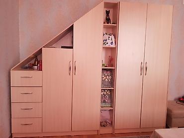 berber mirror second hand: Шифоньер, шкаф для одежды, Б/у, МДФ — 2