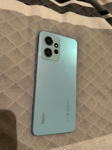 Xiaomi: Xiaomi Redmi Note 12, 128 GB, rəng - Göy, 
 Qırıq, Sensor, Barmaq izi