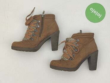 Botki: Marco Tozzi, Botki damskie, rozmiar 38 — 5