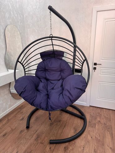 Qamaklar: Asma yellencək kreslo Yenidir, istifadə olunmayıb.Ölçüləri evimə uyğun — 2