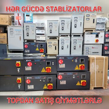 Gərginlik stabilizatorları: Stablizatorlar hər gücdə və keyfiyyətdə .Topdan satış və Pərakəndə — 3