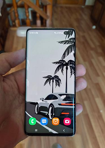 samsung 19: Samsung Galaxy S10 Plus, 128 GB, rəng - Qara, Barmaq izi, Sensor, Simsiz şarj — 7
