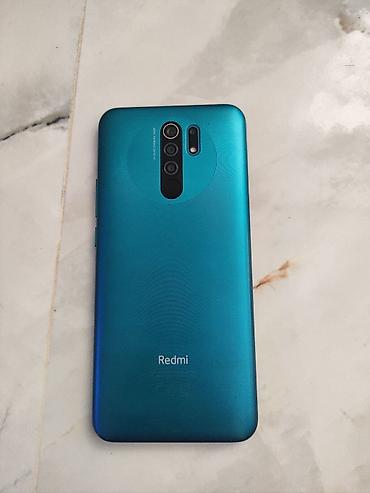 samsung note 9: Redmi 9, 64 GB, rəng - Mavi, Barmaq izi — 2