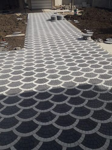 Dekorativ daşlar: Tamet .qazon dasi .müxtəlif ölcülü beton piltələr .beton panellər yol — 7