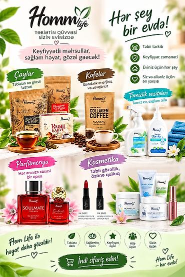 dekor ad günü: Homm Life – Təbətin gücü sizin evinizdə! Hər ev üçün geniş məhsul — 1
