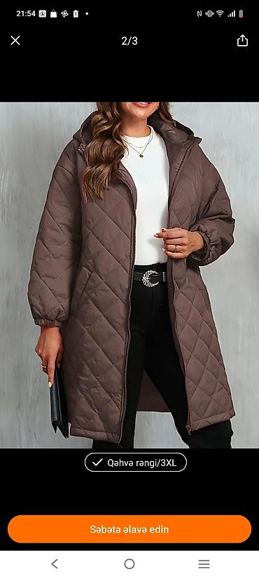 Kurtkalar: Puxovik kurtka, 3XL — 2
