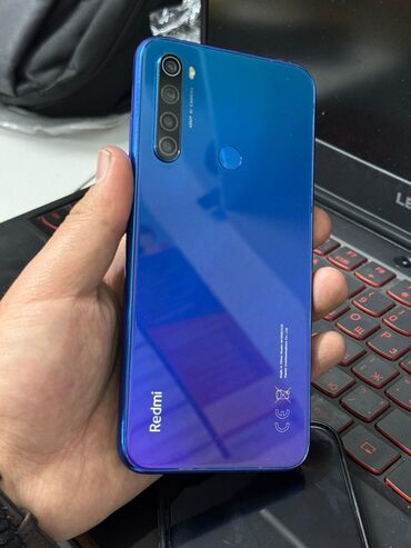 телефон нот 7: Xiaomi, Redmi Note 8, Б/у, 64 ГБ, цвет - Синий, 2 SIM