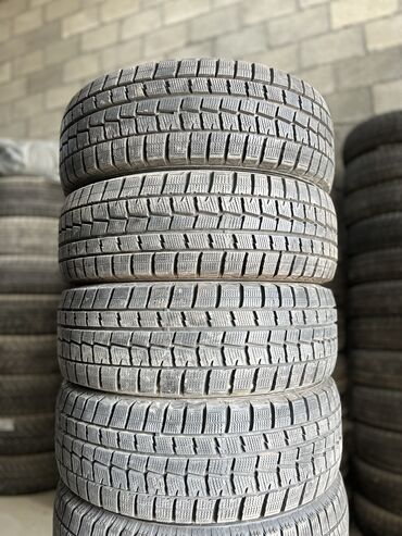 шины 14c: Шины 195 / 60 / R 15, Зима, Б/у, Комплект, Легковые, Япония, Dunlop