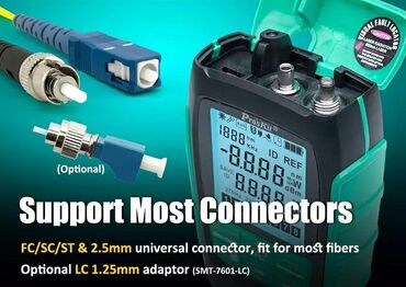 İndikatorlar və detektorlar: Fiber-optik qüsur defektoskopu. Model: ProsKit MT-7616 -LED ekran! — 2