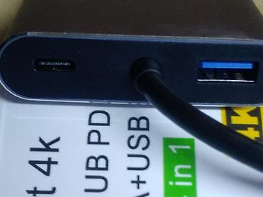 Другие комплектующие: Type-C USB-C Адаптер VGA, совместимый с USB C на 4K HDMI, Тип C, хаб — 3