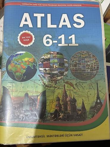 Kitablar və jurnallar: Məhsul: “Atlas 6–11” – ümumtəhsil məktəbləri üçün coğrafiya fənni üzrə — 2