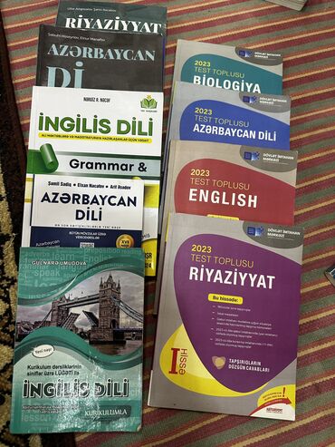 azerbaycan dili tqdk qayda kitabi 2016: Sol terefdeki qayda kitablari 5manat test toplulari 5manatdan satilir