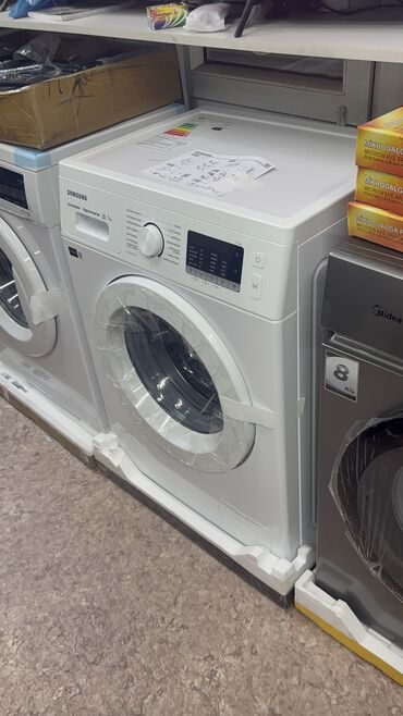 Стиральные машины: Стиральная машина Samsung, Новый, Автомат, До 7 кг, Полноразмерная — 8