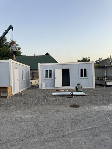container house дома из контейнеров бишкек, контейнеры в бишкеке фото: Модулдук үй 6×3м — офис, соода түйүнү же убактылуу жашоо үчүн эң сонун