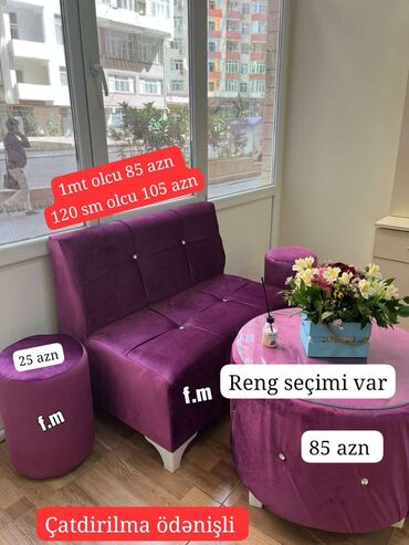Divanlar: Mini-divan, Yeni, Açılmayan, Bazasız, Parça, Ödənişli çatdırılma
