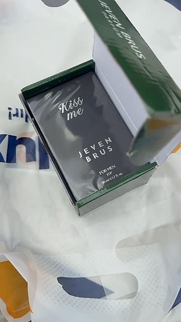 bustqalter: Orginal Jeven Brus “Kiss Me” – kişi üçün Eau de Parfum - Həcm: 50 ml — 2