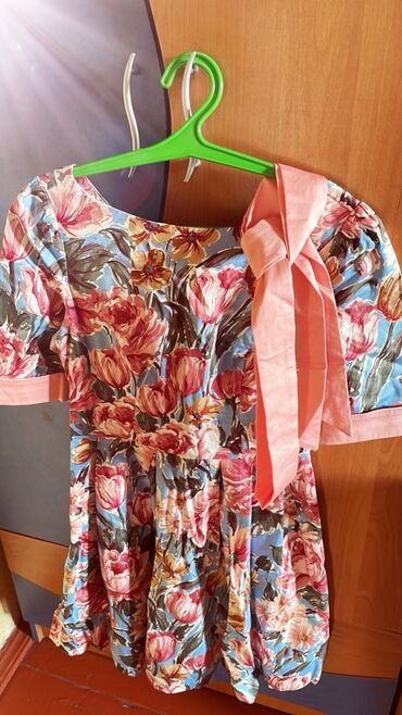 платья рубашки с разрезами: Повседневное платье, Осень-весна, Хлопок, S (EU 36)