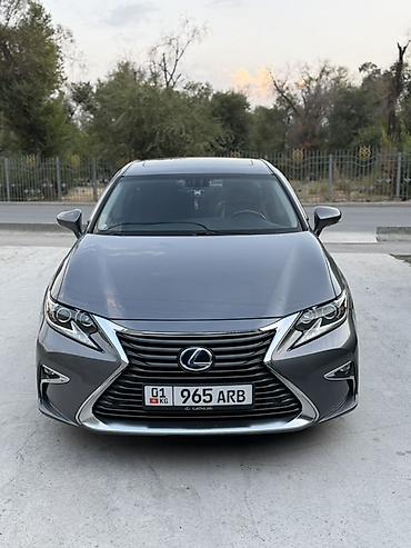 rx 2016: Lexus ES: 2017 г., 2.5 л, Вариатор, Гибрид, Седан — 1