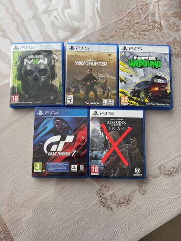 playstation disk: Playstation 5 diskleri….4 oyun satilir qiymetde razilashmaq