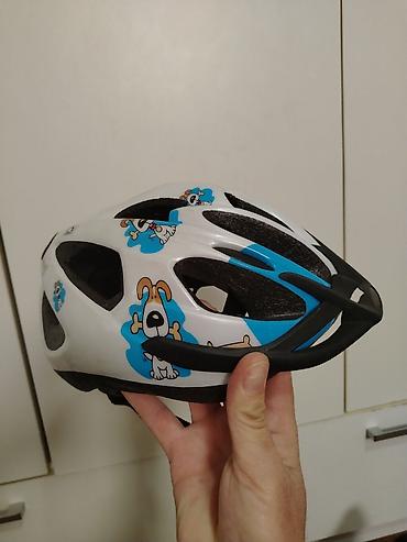 Oprema za bicikliste: Dečija biciklistička kaciga sa motivom psa vel obim 49-55 - Veličina — 1