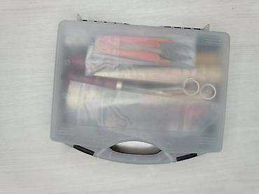 Аксессуары для шитья: Набор по работе с кожей. пробойники, кромкорезы, стикер, ножницы — 4